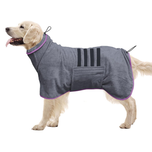 Cosset Quick-Dry Pet Bathrobe