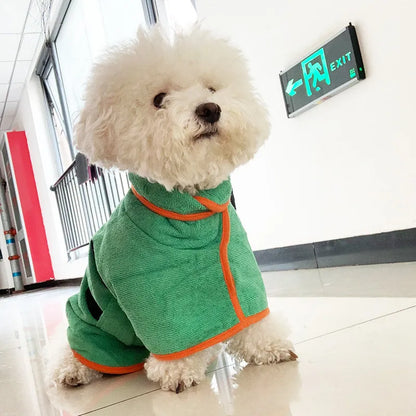 Cosset Quick-Dry Pet Bathrobe